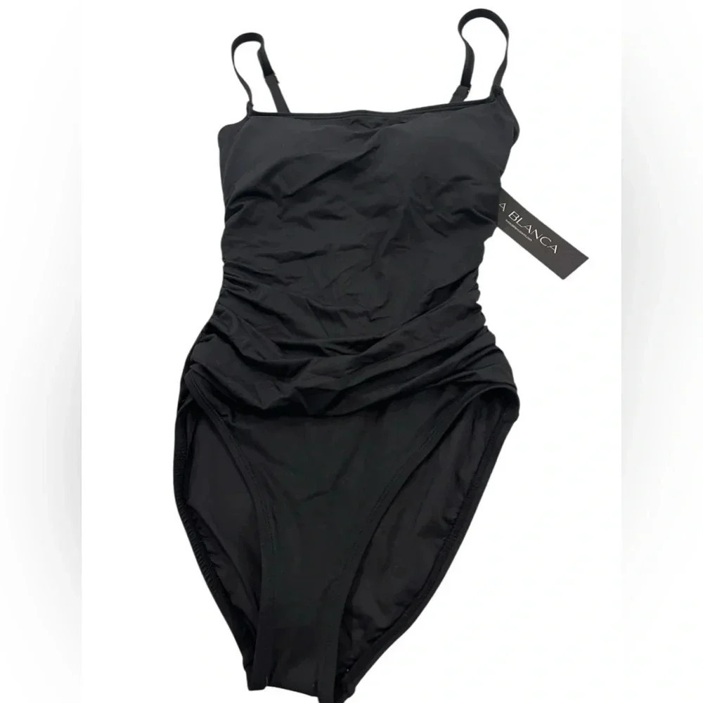 NWT La Blanca Island Goddess One Piece 2 - Picture 6 of 9